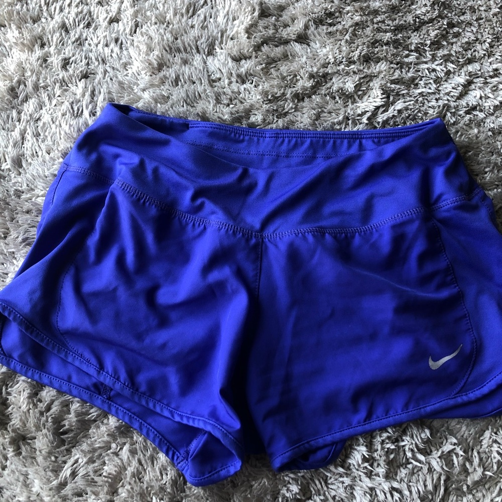Purple Nike Dry Fit Shorts